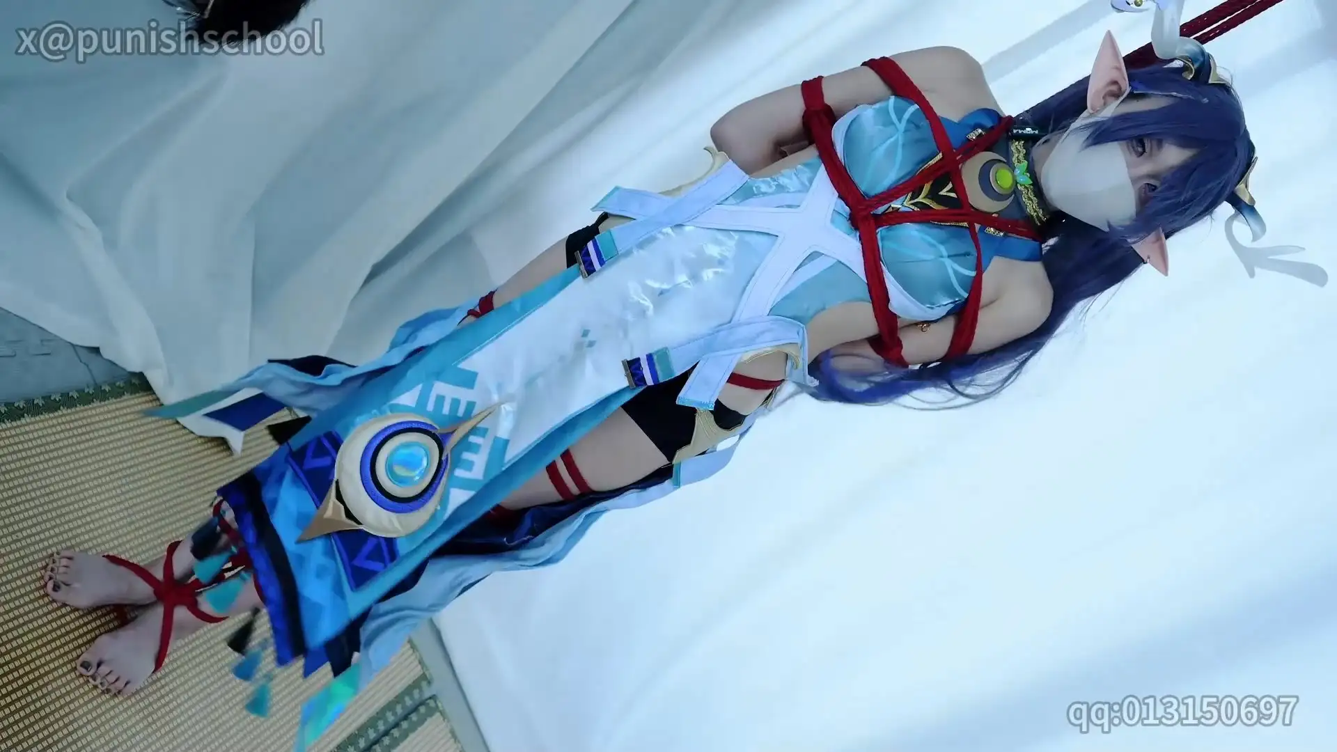 【惩戒学院】菈乌码强膏窒西游戏 原神 菈乌码 COS 强高 吊紧 窒西 呼吸抑置 驷马 蛇缚