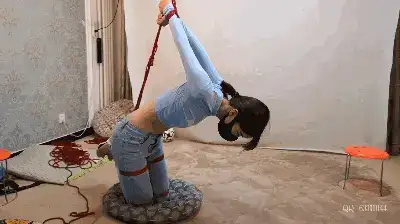 【随心原创】杨蕊 牛仔裤紧缚的 诱惑