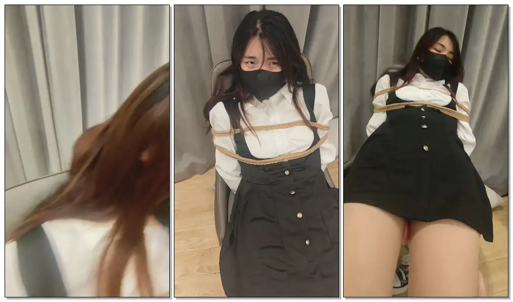 【鱼果儿】我没想到第一次和大家说话，没想到被迫塞着小东西就是绑着向大家求饶请求大家放过我（嘻，其实心里还是又享受又害怕的~看我的眼神）而且要打就打，干嘛吓唬我？？！