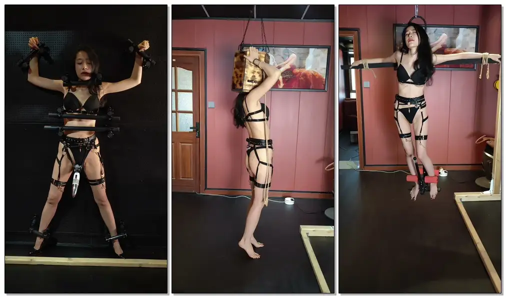 【随心原创】雅熙 墙上固定 木箱封闭头部 十字架空中吊