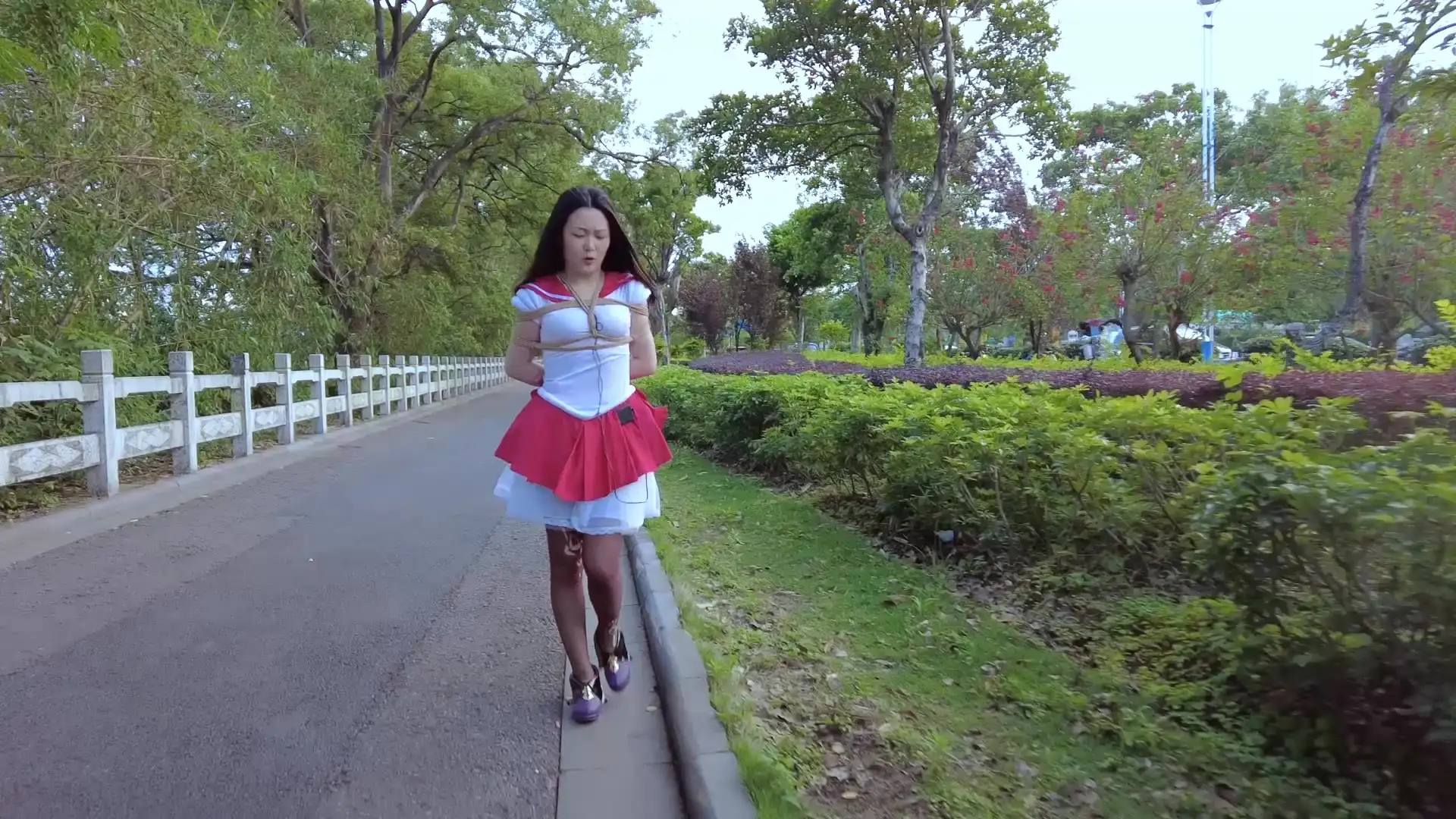 【晓鹿绳艺】【户外盲合第二期】模特从众多盲合中随机抽取