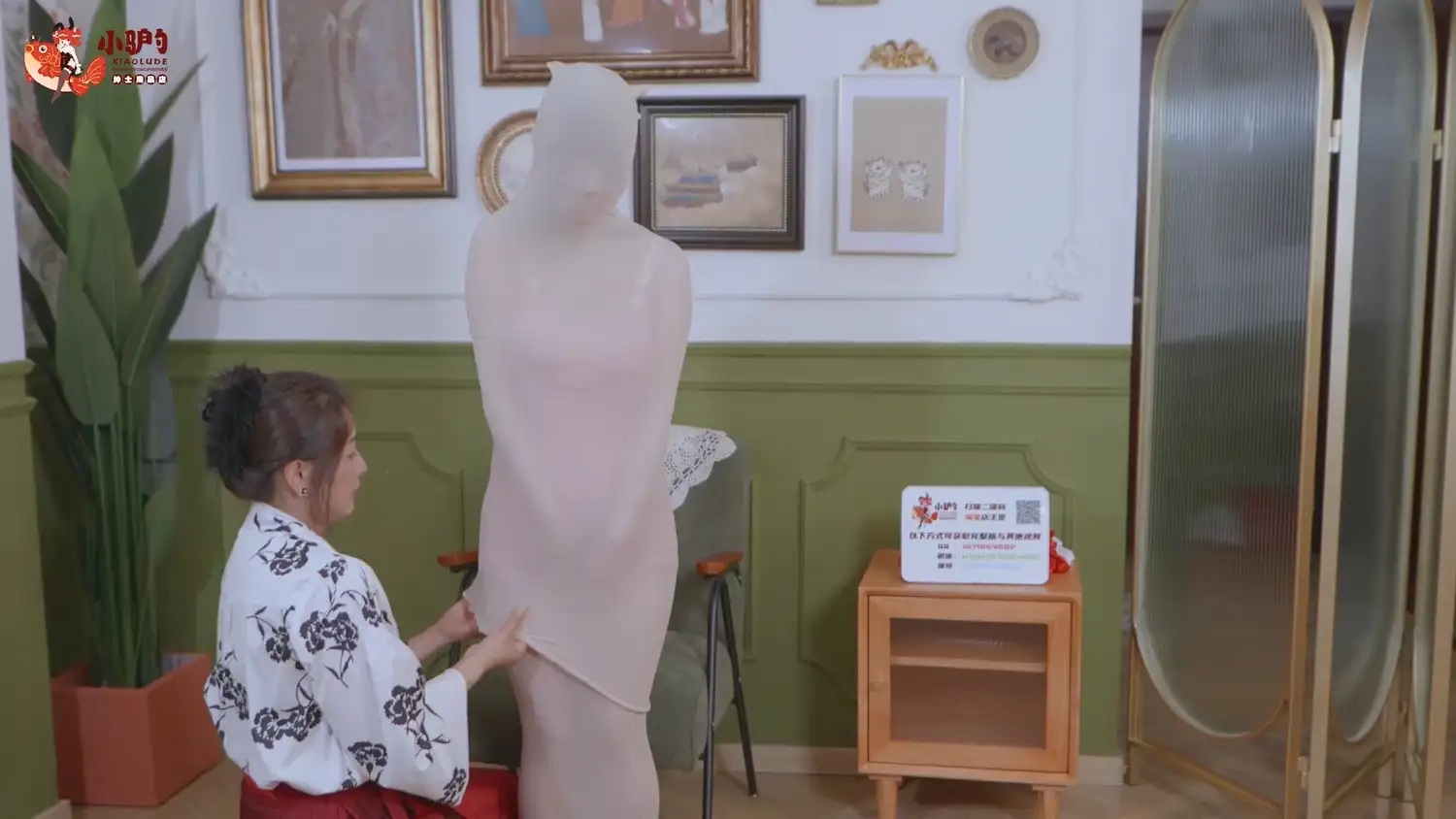 【会员寻片】【红鲤鱼】绳艺全教程第四课 连裤袜制作单手套