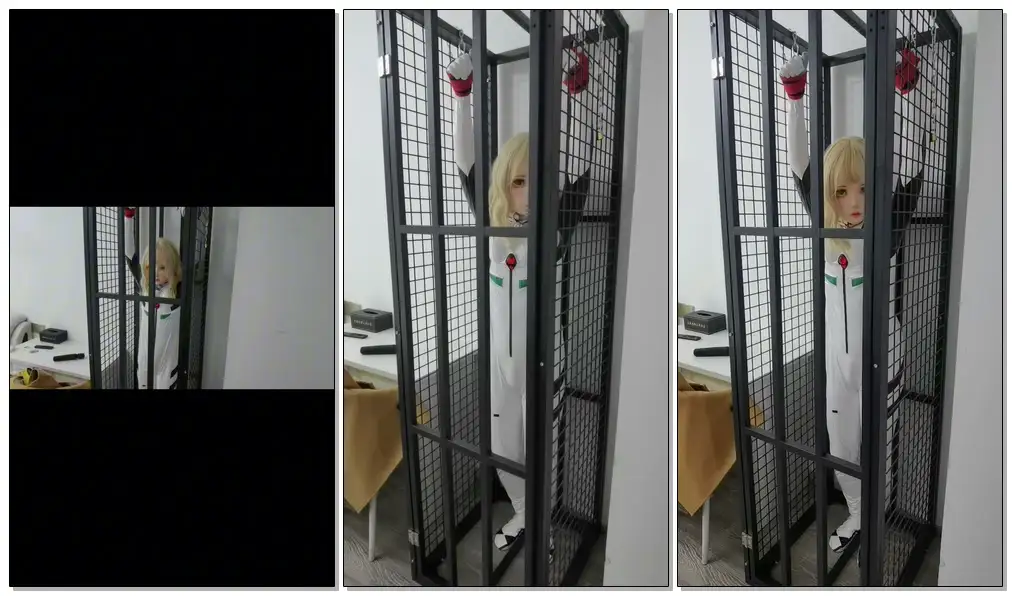 【星河】kigurumi战斗服拘束囚禁捆绑小游戏