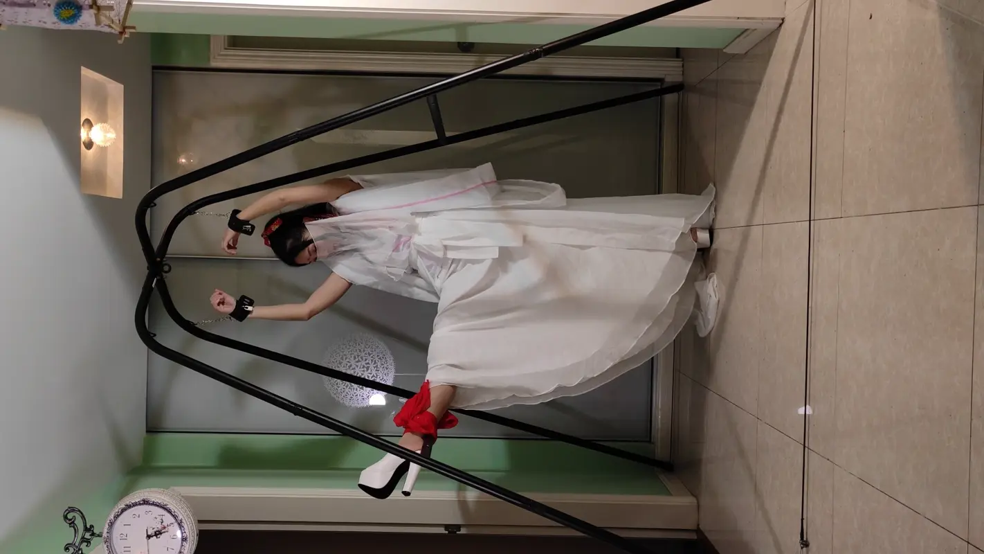 【华素原创】恋物、古装、面纱、丝巾蒙面包头，唯美、美女好身材。