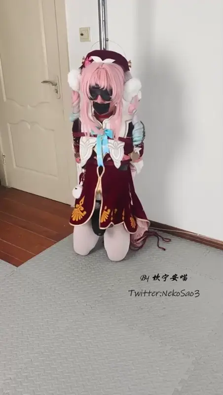【坎喵】星穹铁道COS-被绑架的风堇+折腿柱缚+椅子固定放置+强高