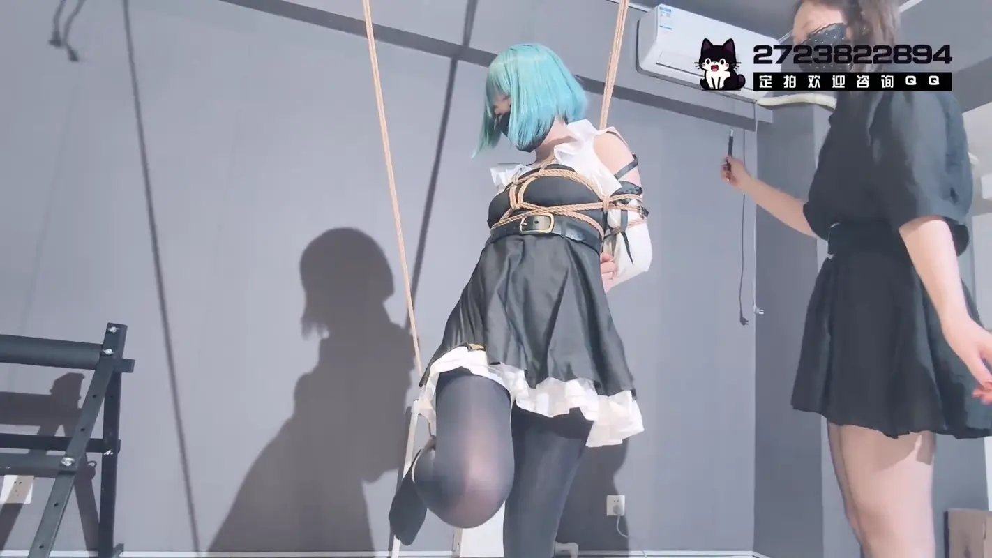 【BadCat】【班主任时汐严厉管教叛逆女学生依依】【女女剧情 强迫管教 精彩对话 单腿吊缚 金属枷锁】