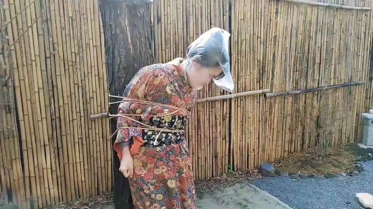 喵酱原创～捆绑+塑料袋窒息+黑胶敷贴