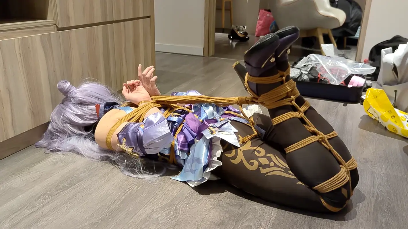 【此间鸽者】刻晴小姐的紧缚驷马调教(下)