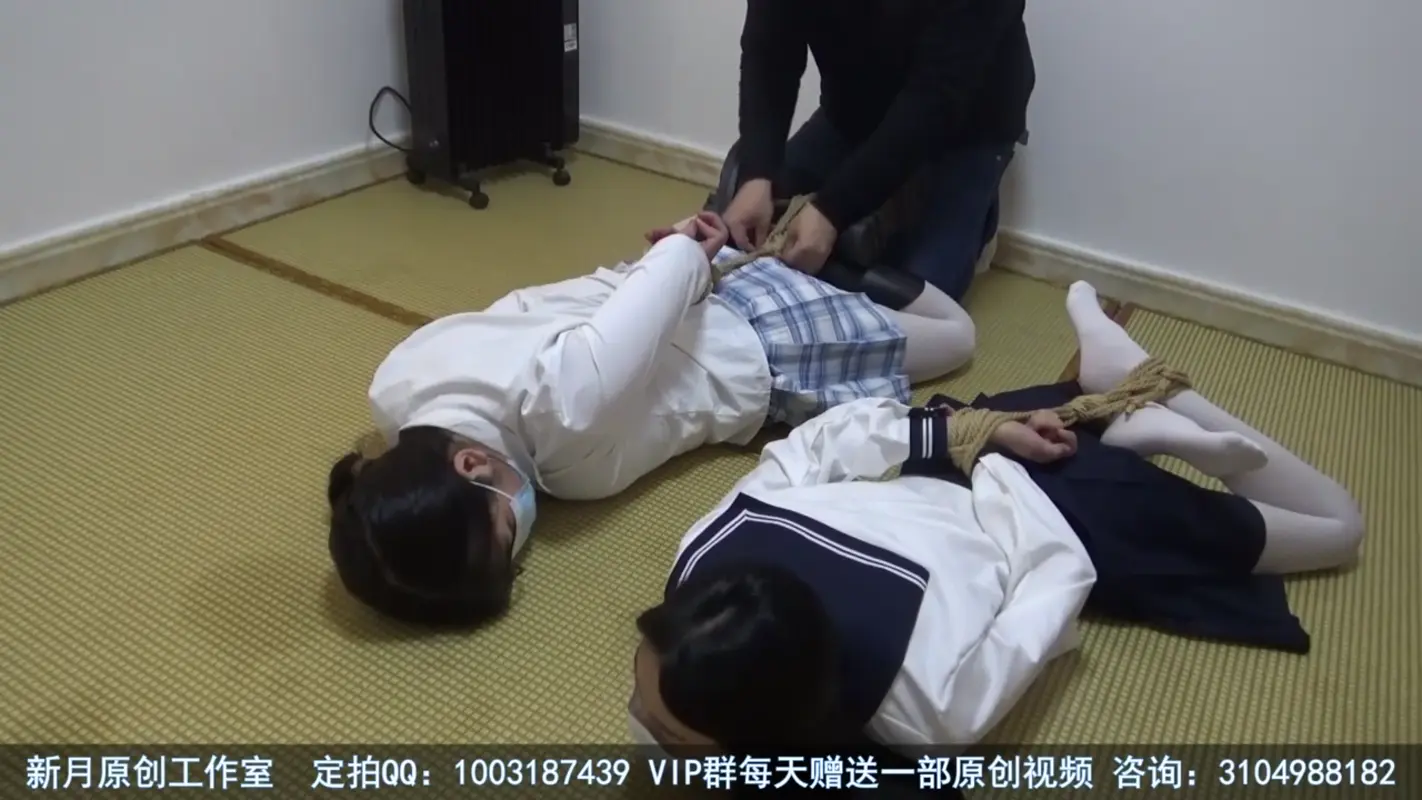 【新月原创】【玉箫】【红豆】两个妹子一根绳 双人驷马解绳绳 谜之自信两个家伙终究是累得一塌糊涂