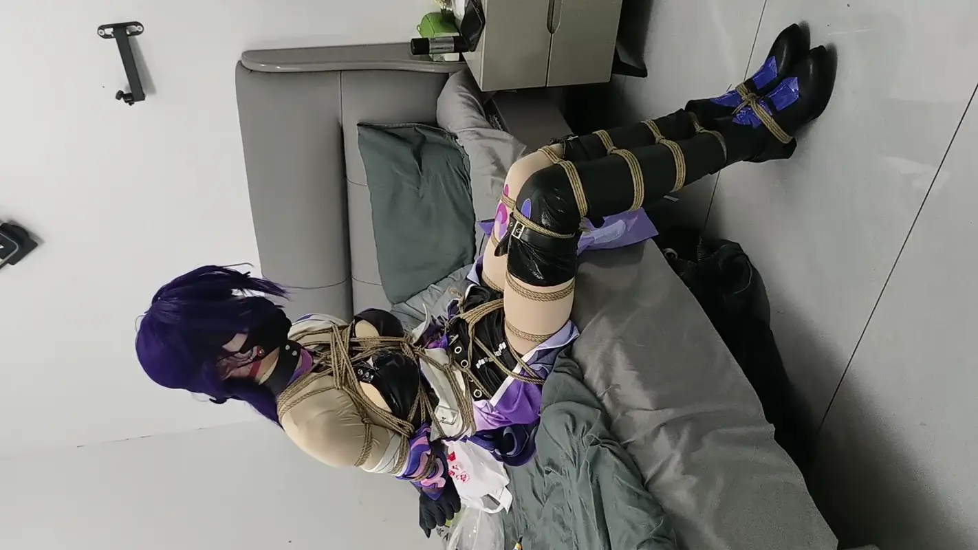 【此间鸽者】黄泉cos，全身紧缚，强制震动+控制tk