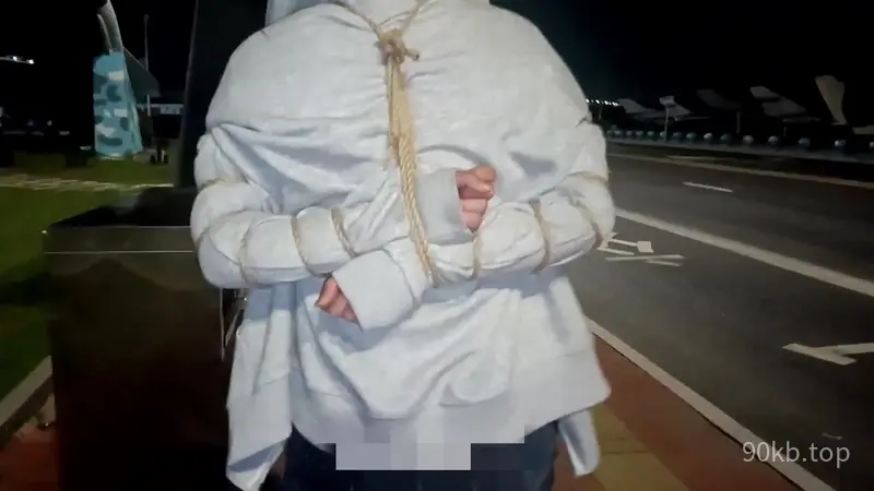【绯影责束】户外欧式直臂五花，路口监控下放置