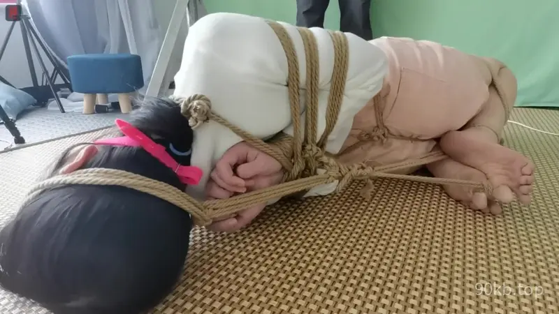 [绳之韵] 若彤试镜（第三集）勒头、绑脚趾、后观音极限驷马的第三视角