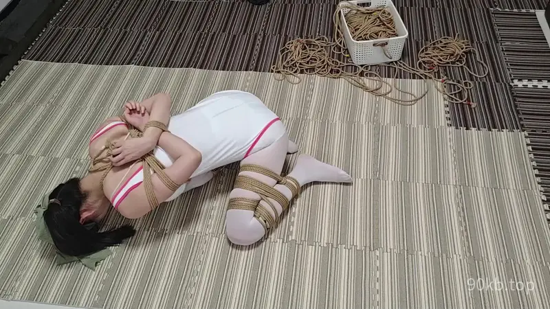 【象人工作室】【嗷嗷】白丝舞蹈生的挣脱训练！双场景层层加密！她能逃脱成功吗？