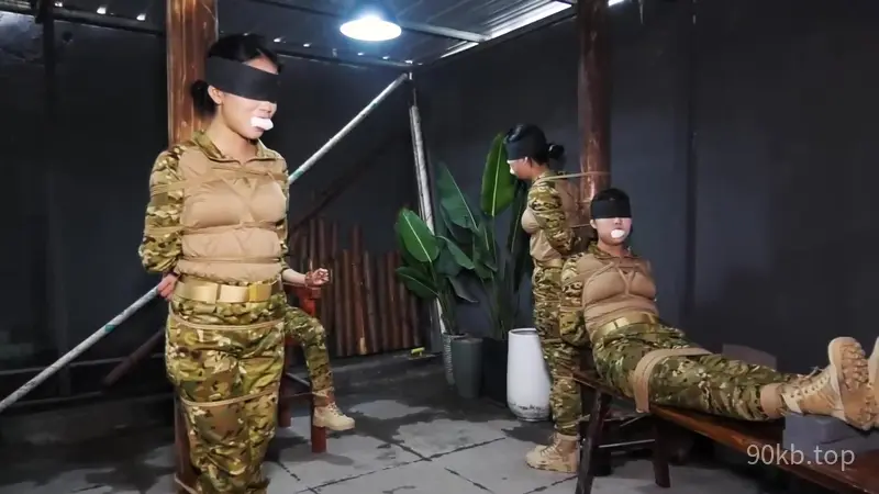 【胜景影视】【大制作电影级】《特战忠魂》上集 女特战队员执行任务不慎掉入陷阱被敌人抓到基地折磨