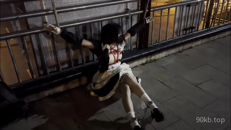 【桃花岛】【小叶（猫又）女仆户外捆绑游行日记】