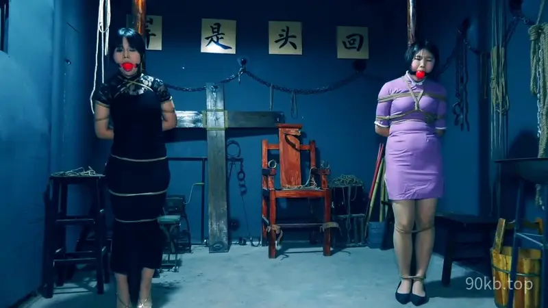 【胜景影视】两M体验老虎凳审讯椅