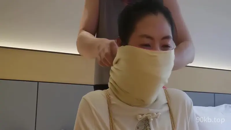 【爱堵之人】紧缚 江南小M 严密堵嘴 口罩围巾 多重 蒙面