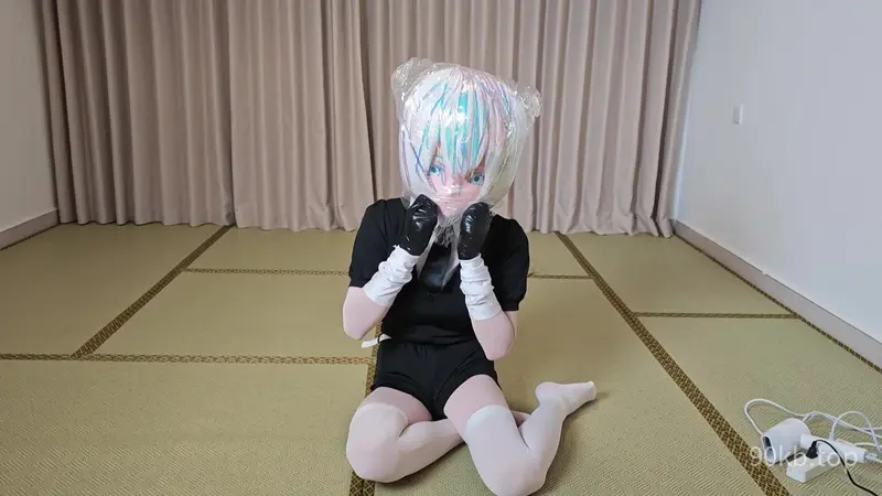 【星星工作室】kugurumi kig胶带包手+热缩膜呼吸控制，真空袋窒息【星星工作室】kugurumi kig胶带包手+热缩膜呼吸控制，真空袋窒息