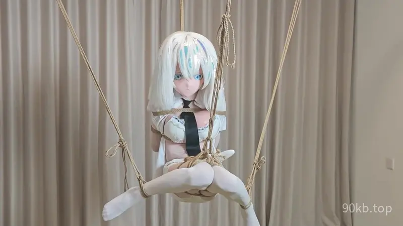 【星星工作室】宝石之国·钻石kigurumi kig悬吊呼吸控制+强制踮脚+呼吸控制+郊狼电击+棒棒+K9牵引爬行